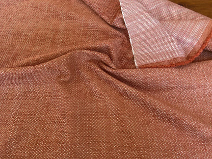 by yard Scalamandre San Miguel Texture Orange Spice Chenille MSRP USD 216/Y