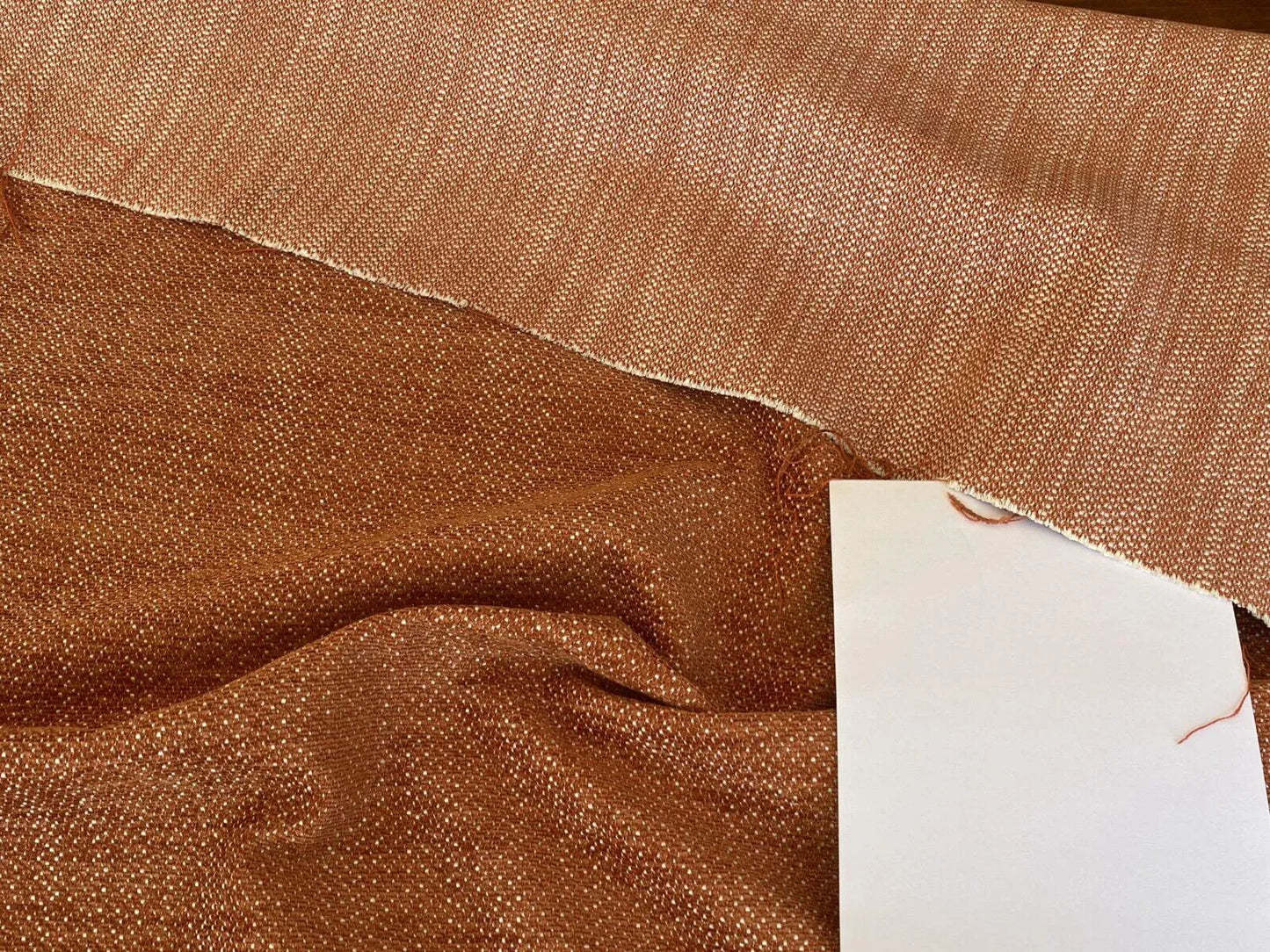 by yard Scalamandre San Miguel Texture Orange Spice Chenille MSRP USD 216/Y