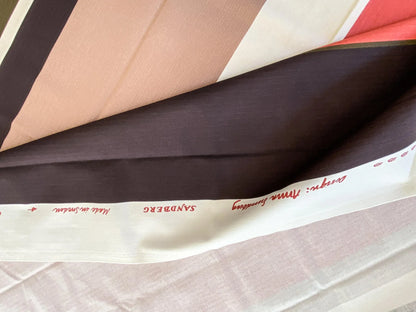 8 Berkbox56 1.2 yard Melker  Stripe  Design by Anna Sanberg