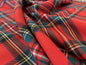 Scalamandre " Royal Stewart Scarlet, Green, Multi Wool Plaid Scotish MSRP USD 232/Y Plaid"