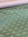 Scalamandre Duca Di Borgogna Compose Verde Green Linen Silk Jacquard Small Scale MSRP USD298/y