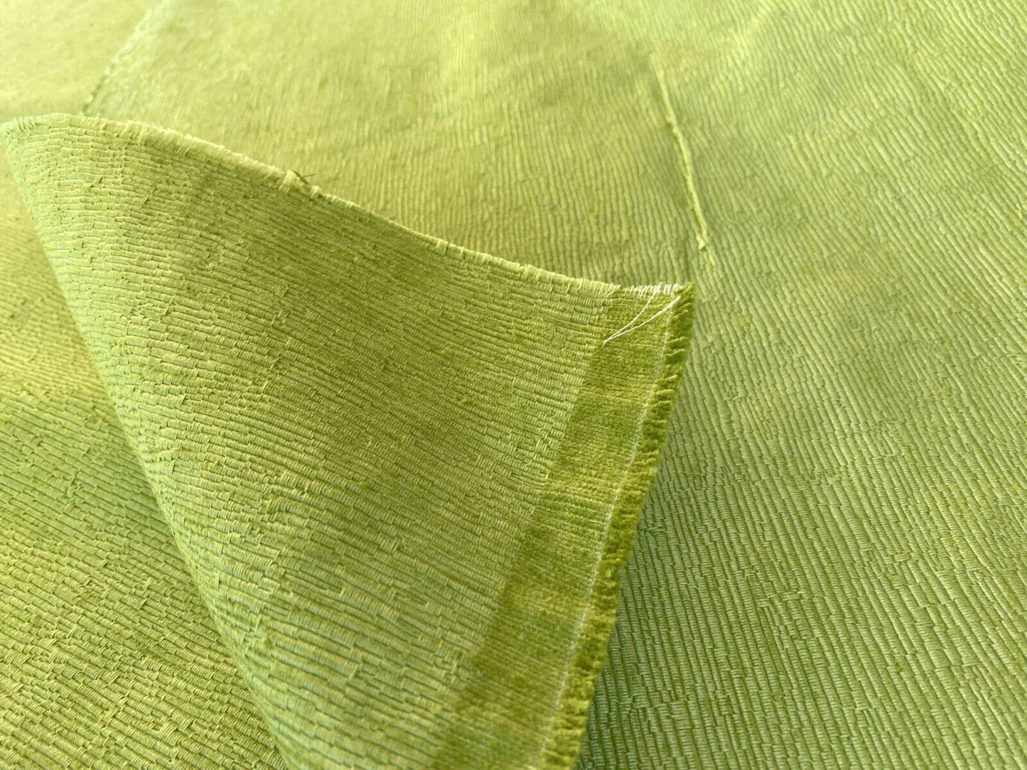 Scalamandre Breeze Leaf Green Heavy Texture MSRP USD 218/Y