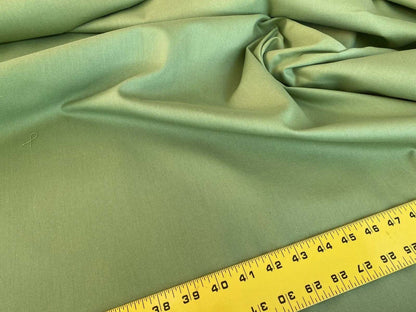 Scalamandre Canvas Avocado Green Cotton Canvas Medium Weight Made in US MSRP USD 69/Y