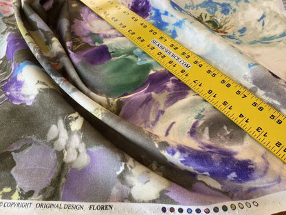 Scalamandre " Floren Spring Time MSRP USD 120/Y Cotton Wild Flower Print Monet Impressionist