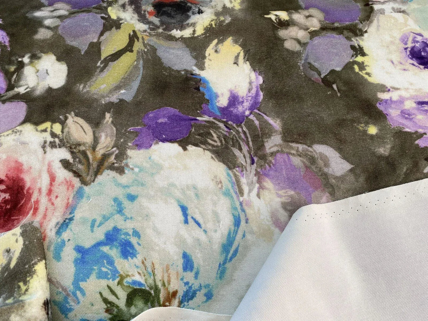 Scalamandre " Floren Spring Time MSRP USD 120/Y Cotton Wild Flower Print Monet Impressionist