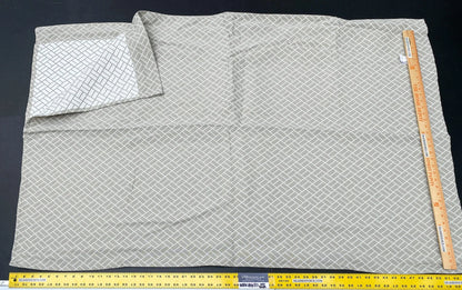 2 Berkbox57 Outdoor 2yard Scalamandre Domino Endless Summer Jacquard Flax MSRP USD 206