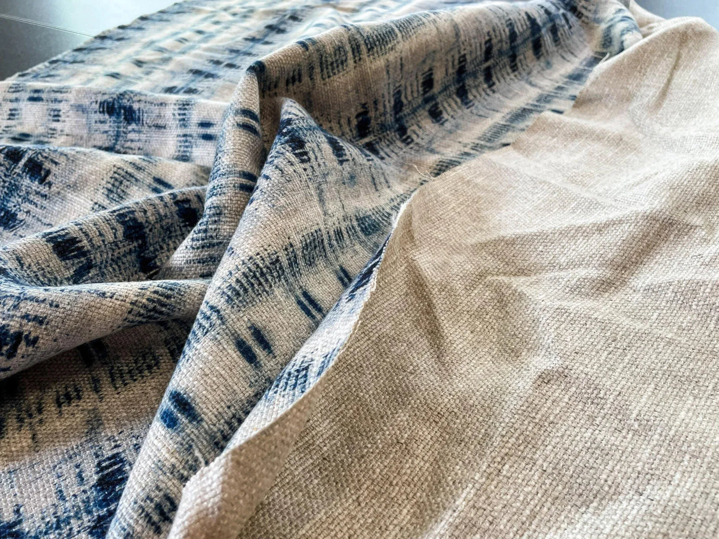 Scalamandre Nebula-GX Indigo Woven - 1 Yard