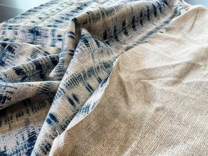 Scalamandre Nebula-GX Indigo Woven - 1 Yard