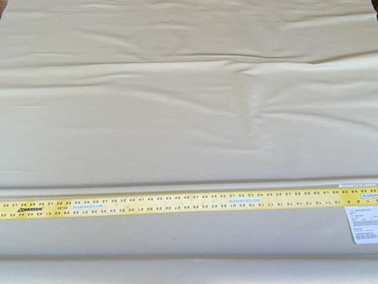 By Yd Scalamandre Bambu Sky Silk &amp; Linen Texture Solid Beige Italy MSRP USD 272/Y Glowing!