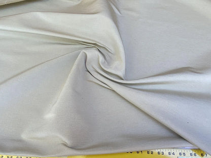 By Yd Scalamandre Bambu Sky Silk &amp; Linen Texture Solid Beige Italy MSRP USD 272/Y Glowing!