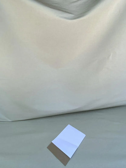 By Yd Scalamandre Bambu Sky Silk &amp; Linen Texture Solid Beige Italy MSRP USD 272/Y Glowing!