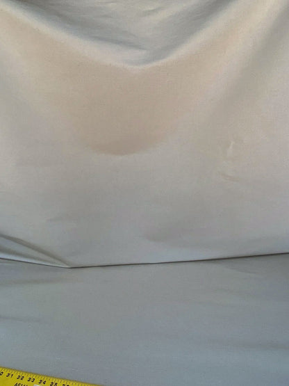 Scalamandre Bambu Sky Silk Linen Texture Solid Warm Taupe Beige Brown Italy Glowing! MSRP USD 272/Y