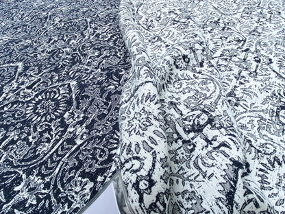 17 Berkbox57 Outdoor 2.4yard Scalamandre SARONG Navy Endless Summer Jacquard MSRP USD374