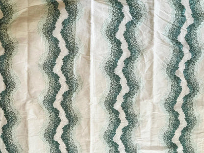 14 Berkbox54 2.4 yard Scalamandre Anchita Mint White Green Embroidery