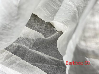 33 Berkbox57 Outdoor  Scalamandre EMELIE LINEN SHEER White Plain