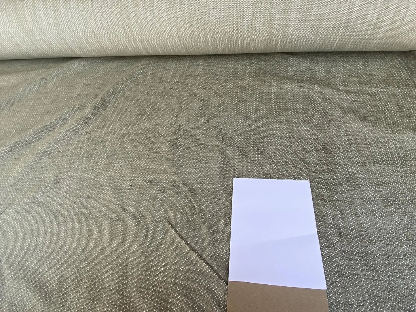 by yard Scalamandre San Miguel Texture Driftwood Chenille Heavy Grey Beige  Chenille MSRP USD 216/Y