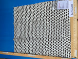 11 Berkbox89 Square Jacquard by Scalamandre Dot Weave Charcoal Black White Small Scale Dot Circle Cotton MSRP USD 414/y