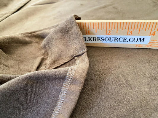 5 Berkbox64 Finished Drapery 2.4yard Scalamandre Velvet Brown with Plain design