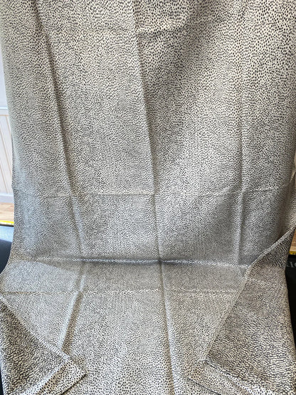 11 Berkbox64 Finished Drapery 2.4yard Scalamandre RAINDROP GRAPHITE Jacquard MSRP USD 398/y