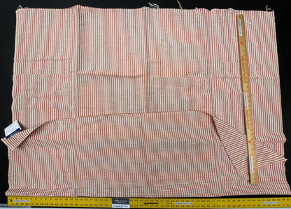 10 Berkbox58 1.5yard Scalamandre MAGPIE Clementine  Jacquard Orange Plaid Check MSRP USD214/y