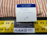 10 Berkbox58 1.5yard Scalamandre MAGPIE Clementine  Jacquard Orange Plaid Check MSRP USD214/y