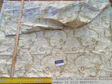 4 Boxy Scalamandre 2.4 Yards Allegra Lampas Ii Cream White Lampas Silk MSRP USD 796/Y