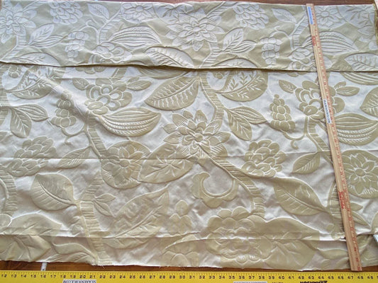 Scalamandre Carlsten Silk - Chartreuse/Gold