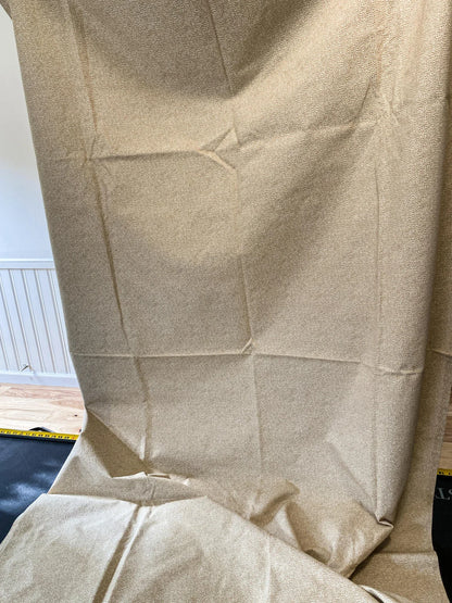 18 Berkbox64 Finished Drapery 2.5yard Scalamandre SHAGREEN Champagne Beige Animal Skin Small Scale MSRP USD250/y