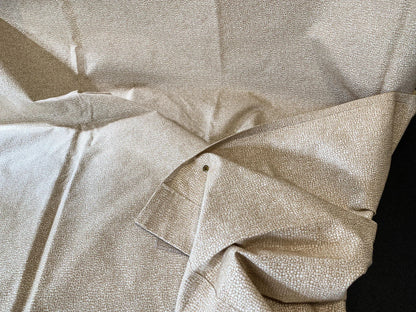 18 Berkbox64 Finished Drapery 2.5yard Scalamandre SHAGREEN Champagne Beige Animal Skin Small Scale MSRP USD250/y