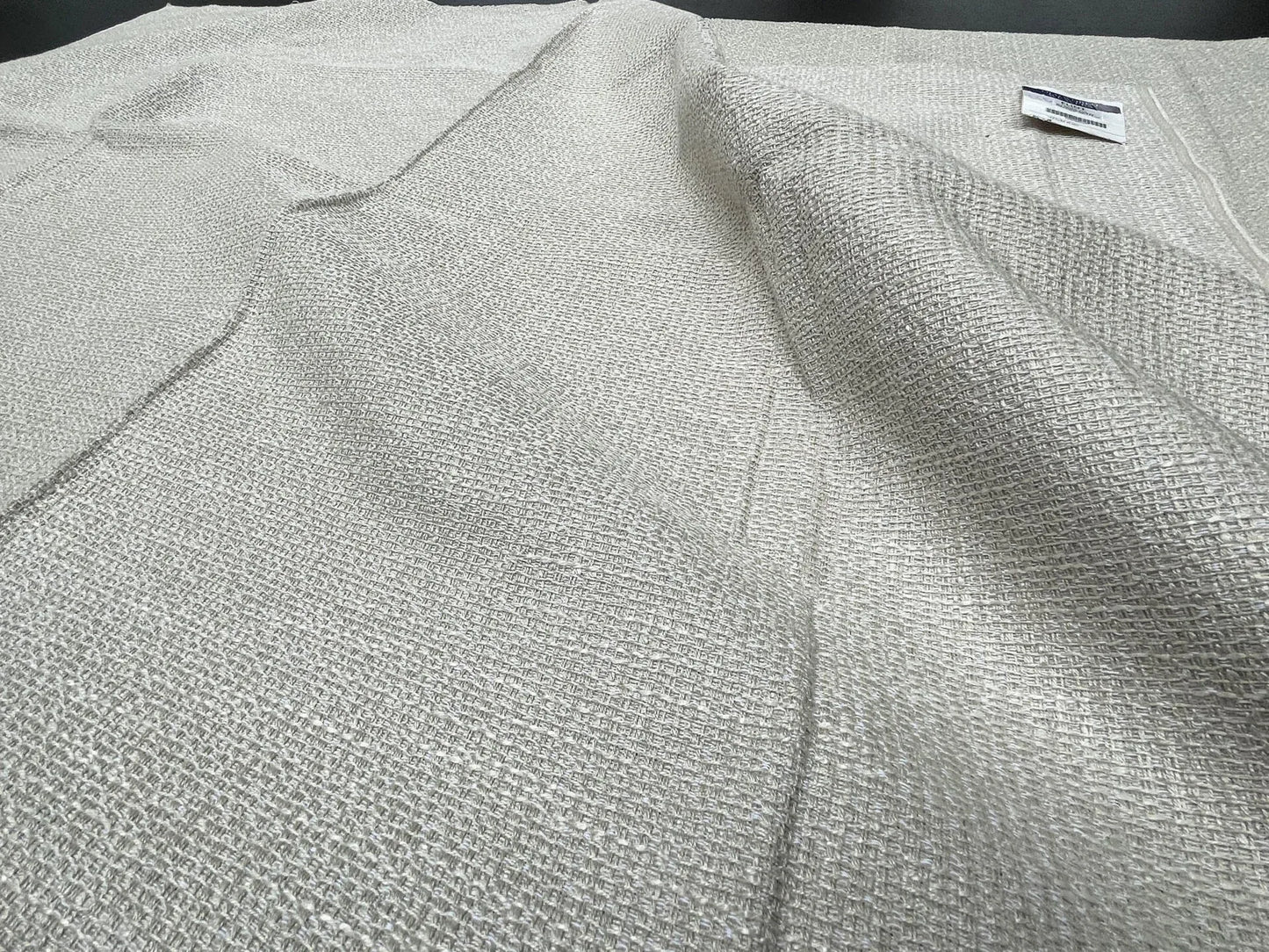 3 Berkbox60 2yard Scalamandre FLINT Travertine Beige Plains/Textures MSRP USD190/y