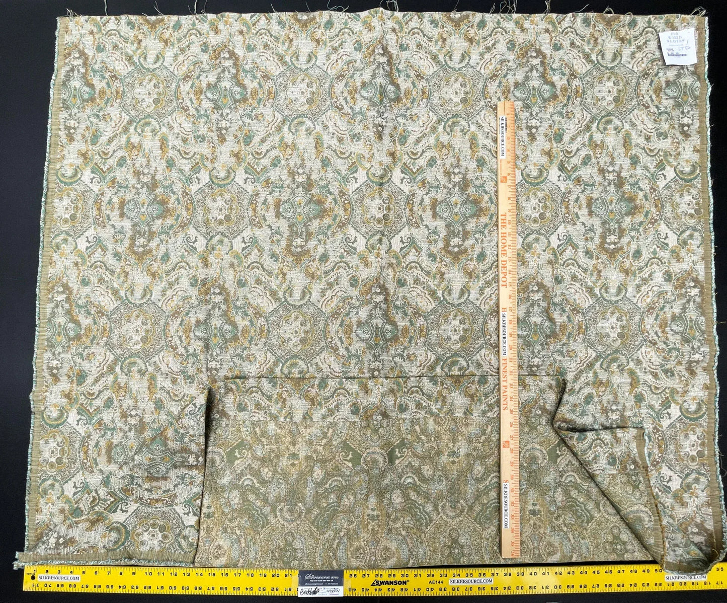 4 Berkbox60 1.5 yard Scalamandre VELORUM Nile Sun Abstract Medallion Paisley MSRP USD236/y