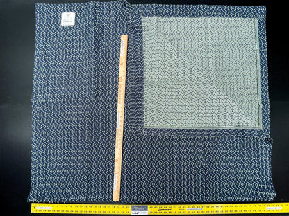 6 Berkbox60 2.4 yard Scalamandre NORITA Ocean Deep Navy Blue Dots MSRP USD144/y