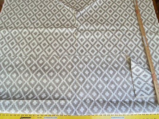 6 Boxz Scalamandre 1.5 Yards Malay Ikat Weave Yellow Brown