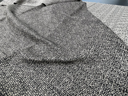 9 Berkbox60 2yard  Scalamandre FLINT BLACK Taupe Plain Solid MSRP USD190/y