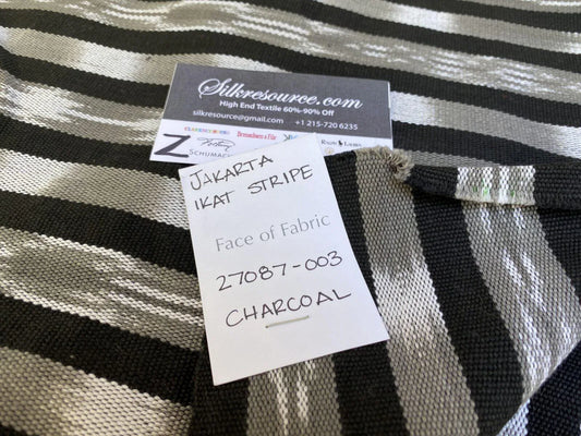 13 Boxz Scalamandre 1.9 Yards Jakarta Ikat Stripe Cotton USD 138/Y