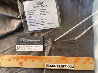 8 Boxr Scalamandre 2.4yds James Hare Regal Silk Manta Ray 100% Silk