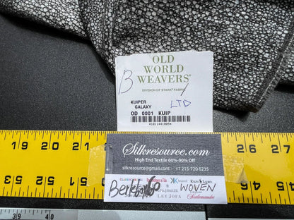 15 Berkbox60 2.4yard Scalamandre KUIPER GALAXY Black MSRP USD310/y