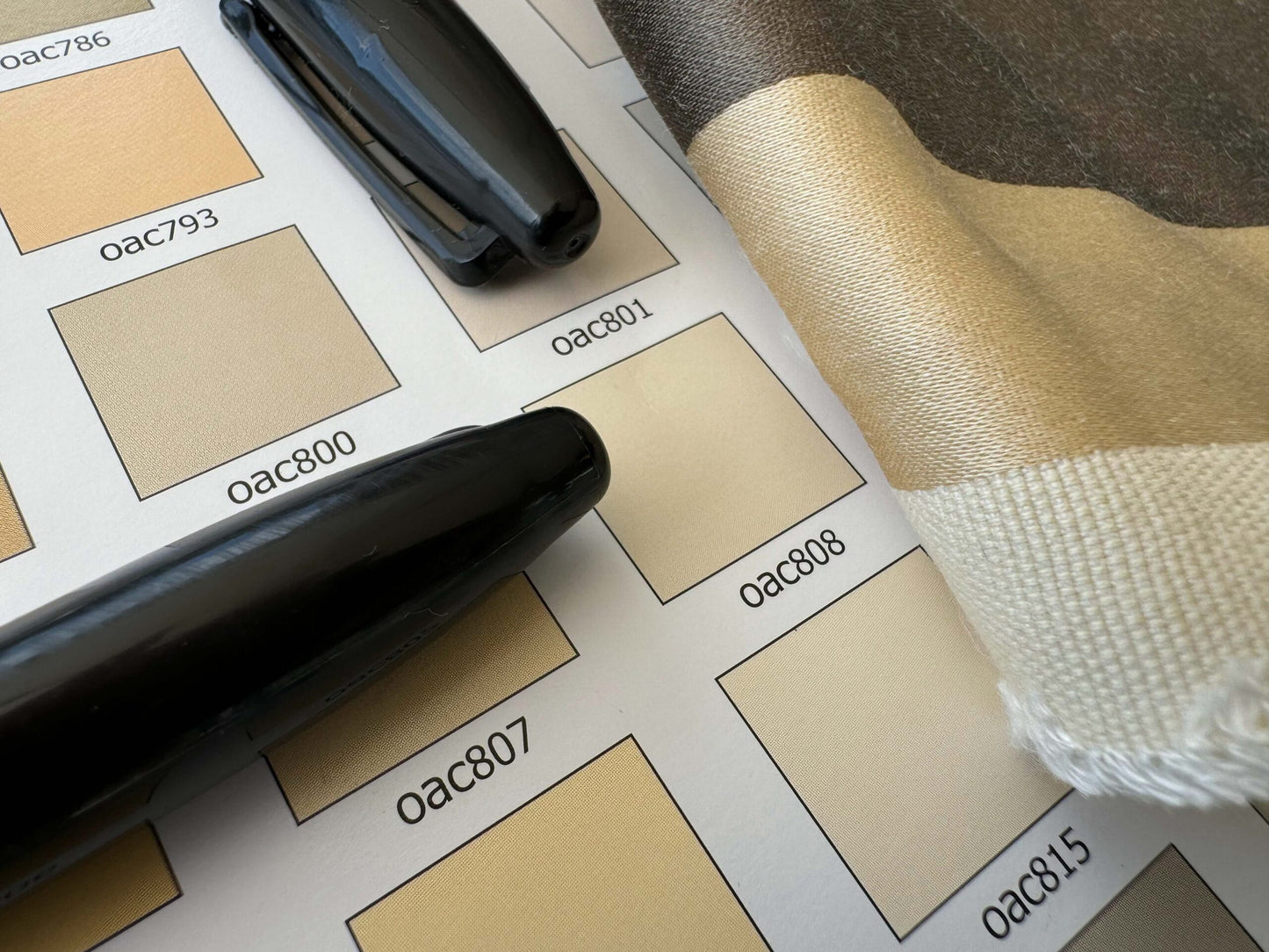 by yard Scalamandre Gilles Stripe Beige Brown Blue Classy Silk Linen Jacquard Heavy Stripe MSRP278/y