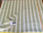 9 Boxx Scalamandre 1.2 Yard Andover Cotton Stripe Green Tea
