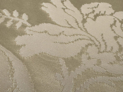 2.8y Scalamandre Leleivre Paris Alicante Damask White Cream Beige Damask Floral Renaissance Historic Viscose MSRP USD604/y