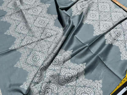 9 Berkbox61 1.4 yard Scalamandre JOSEPHINE Blue Mist Embroidery Light Blue MSRP USD226/y