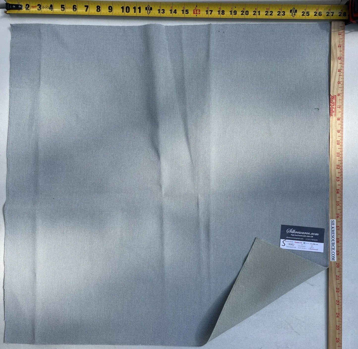 3 Boxs Scalamandre Square Coordinating Outdoors Groups Gray Blue 6 Pieces MSRP USD 200+/yd