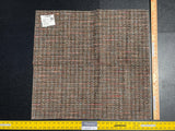 13 Berkbox61 27"x27" yard Scalamandre Square CONFETTI BROWN Woven MSRP USD340/y