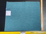14 Berkbox61 27"x27" yard Scalamandre Square THOMPSON CHENILLE PEACOCK Jacquard Blue MSRP USD222/y