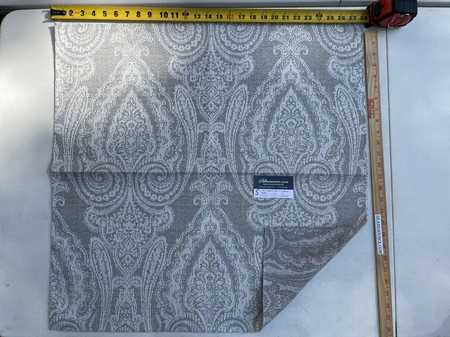 5 Boxs Scalamandre Square Coordinating Outdoors Groups Gray White Blend 8 Pieces