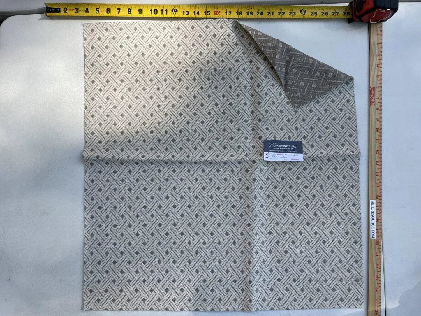 5 Boxs Scalamandre Square Coordinating Outdoors Groups Gray White Blend 8 Pieces