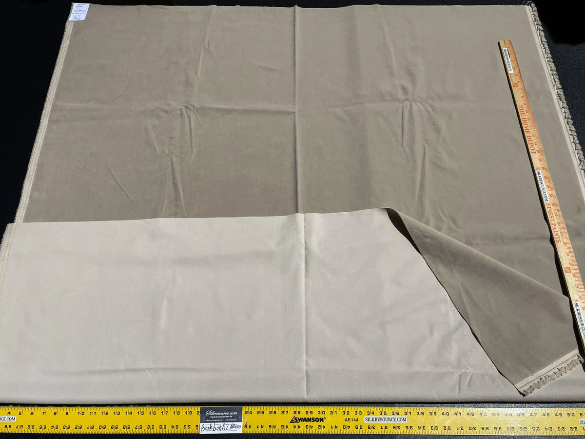 2 Berkbox62 1.5 yard Scalamandre RICHMOND VELVET Latte MSRP USD154/y