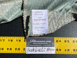 3 Berkbox62 1.5 yard Scalamandre CHEVRON CHINELLE Mineral Light Green  MSRP USD246/y
