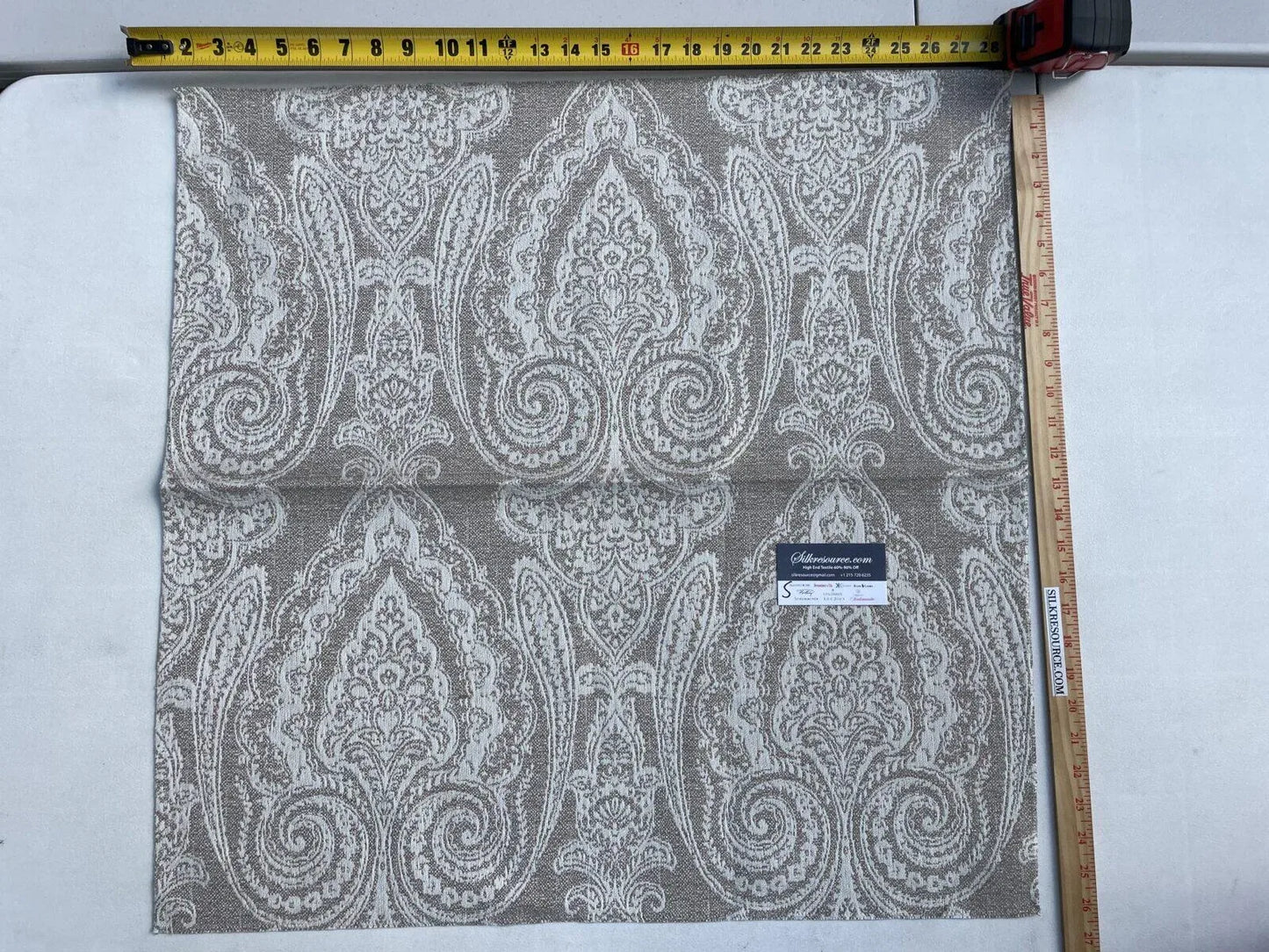 5 Boxs Scalamandre Square Coordinating Outdoors Groups Gray White Blend 8 Pieces