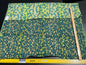 8 Berkbox62 1.3 yard Scalamandre BLOOM Peacock Cotton Jacquard Green Blue Yellow Wild Flower